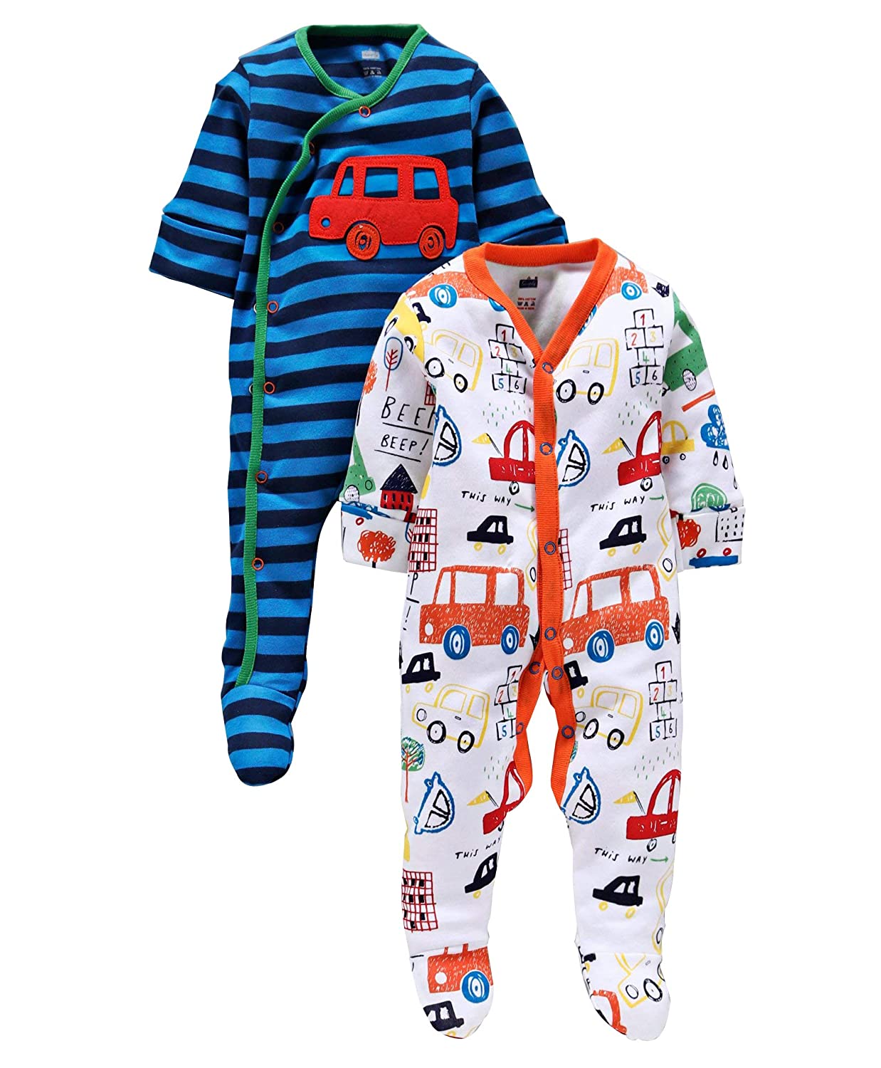 Carter's Baby Boys Long Sleeve 2-pc. Jumpsuit – Wajr LLC