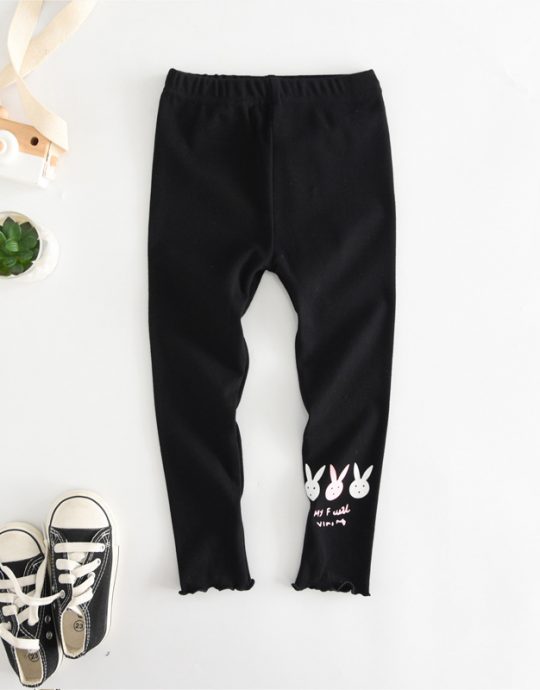 Baby Girl Yoga Leggings, Black – Coco Ako