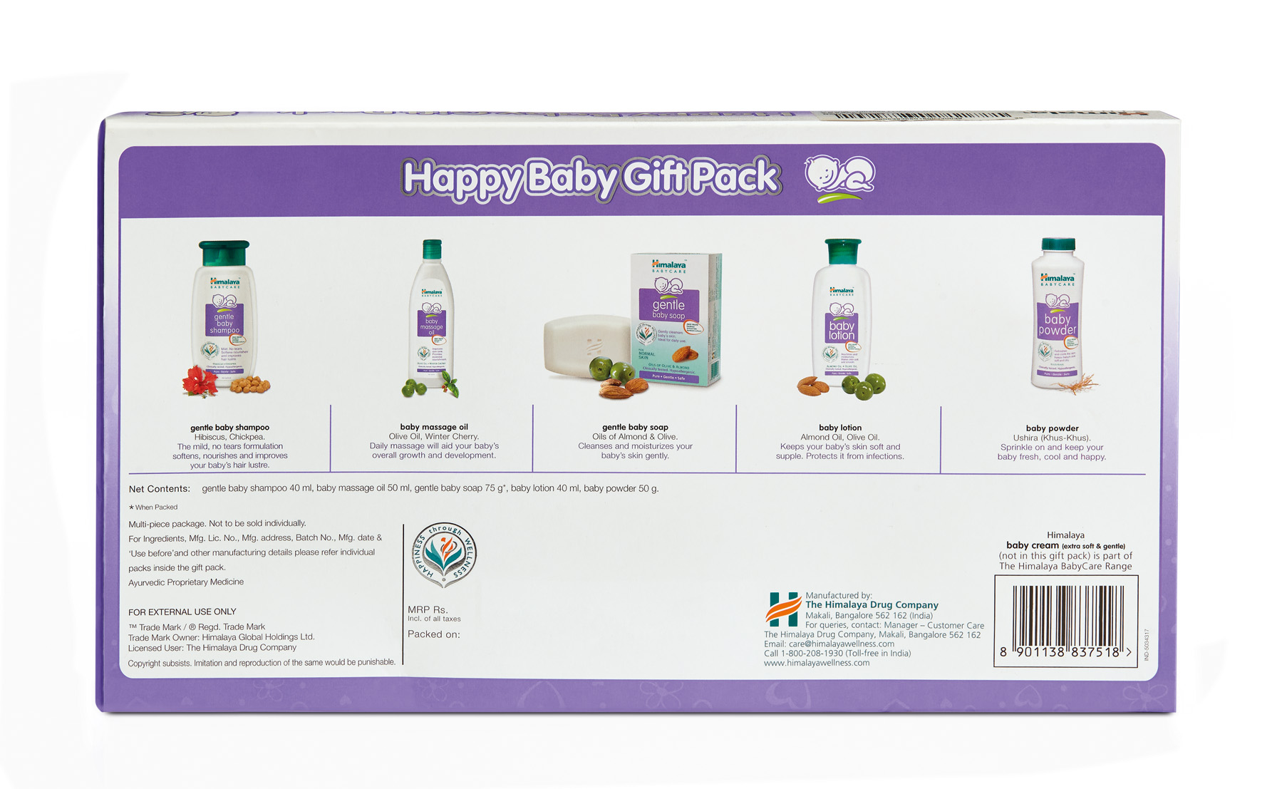 Himalaya Baby Gift Basket | Celebratebigday.com